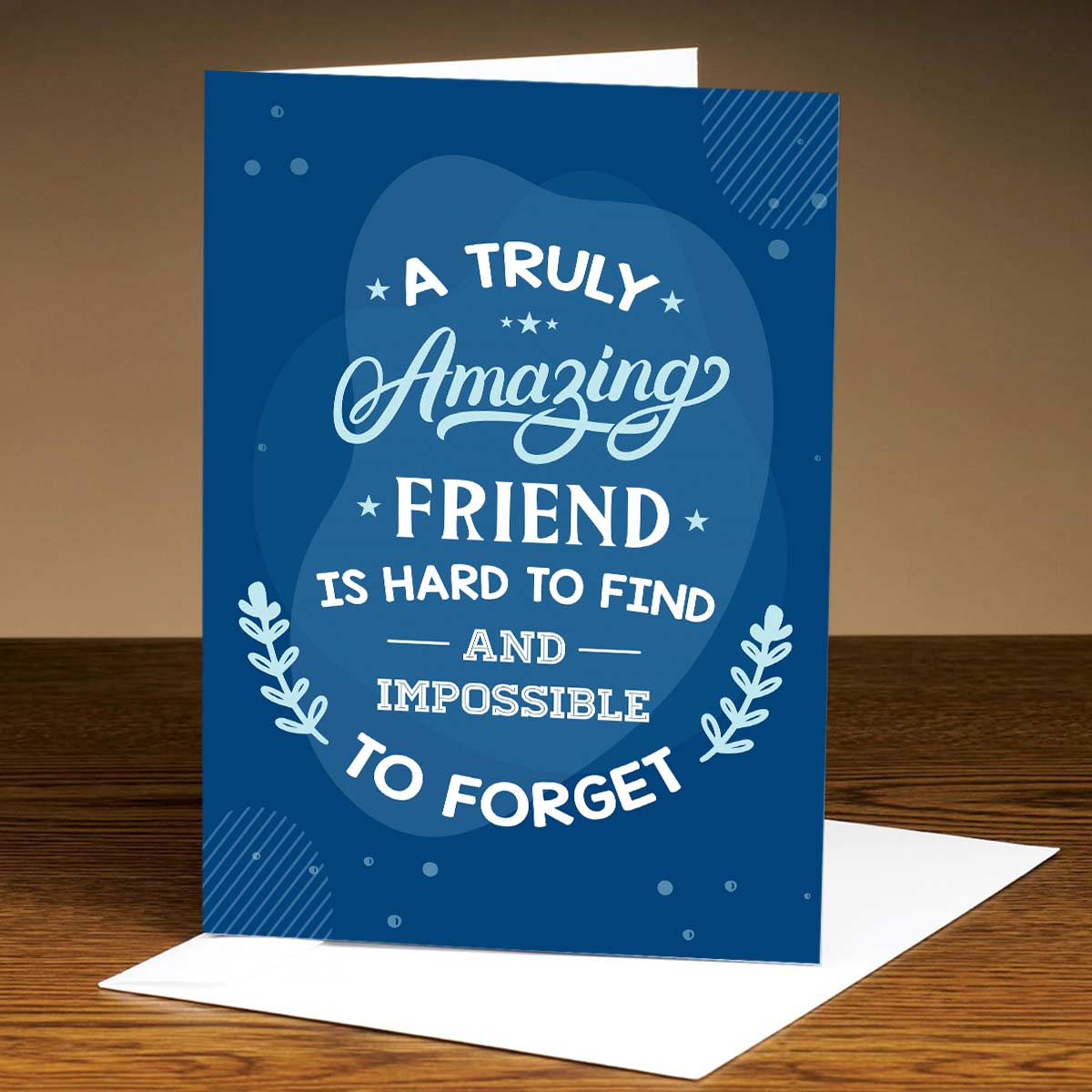 Personalised Amazing Friend Greeting Card