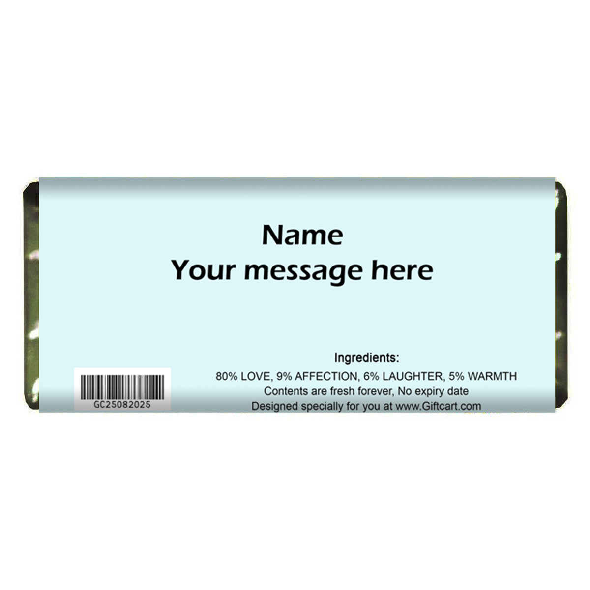 I Am Sorry For What I Said Personalised Choco Bar