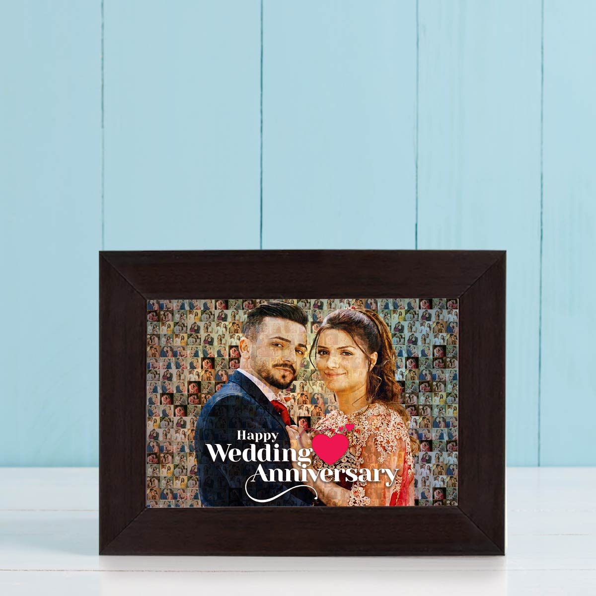 Mosaic Photo Frame Anniversary Gift