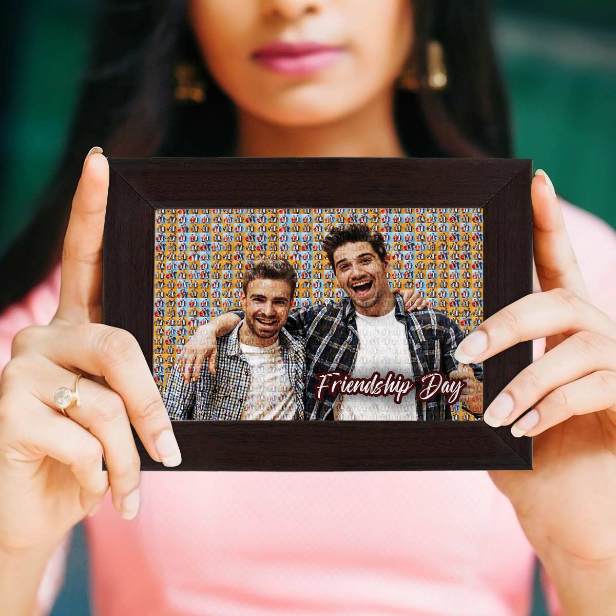 Mosaic Photo Frame for Friends