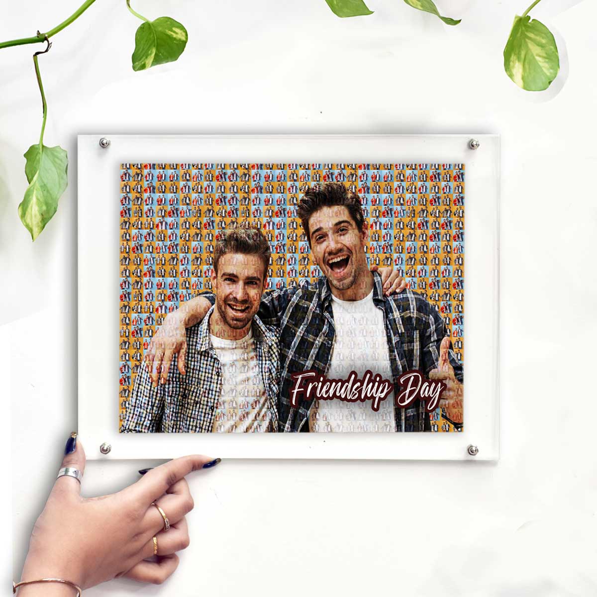 Mosaic Photo Frame for Friends