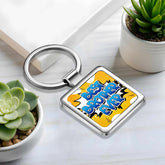 Best Brother Ever Metal Keychain