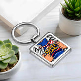 SuperDad Metal Keychain