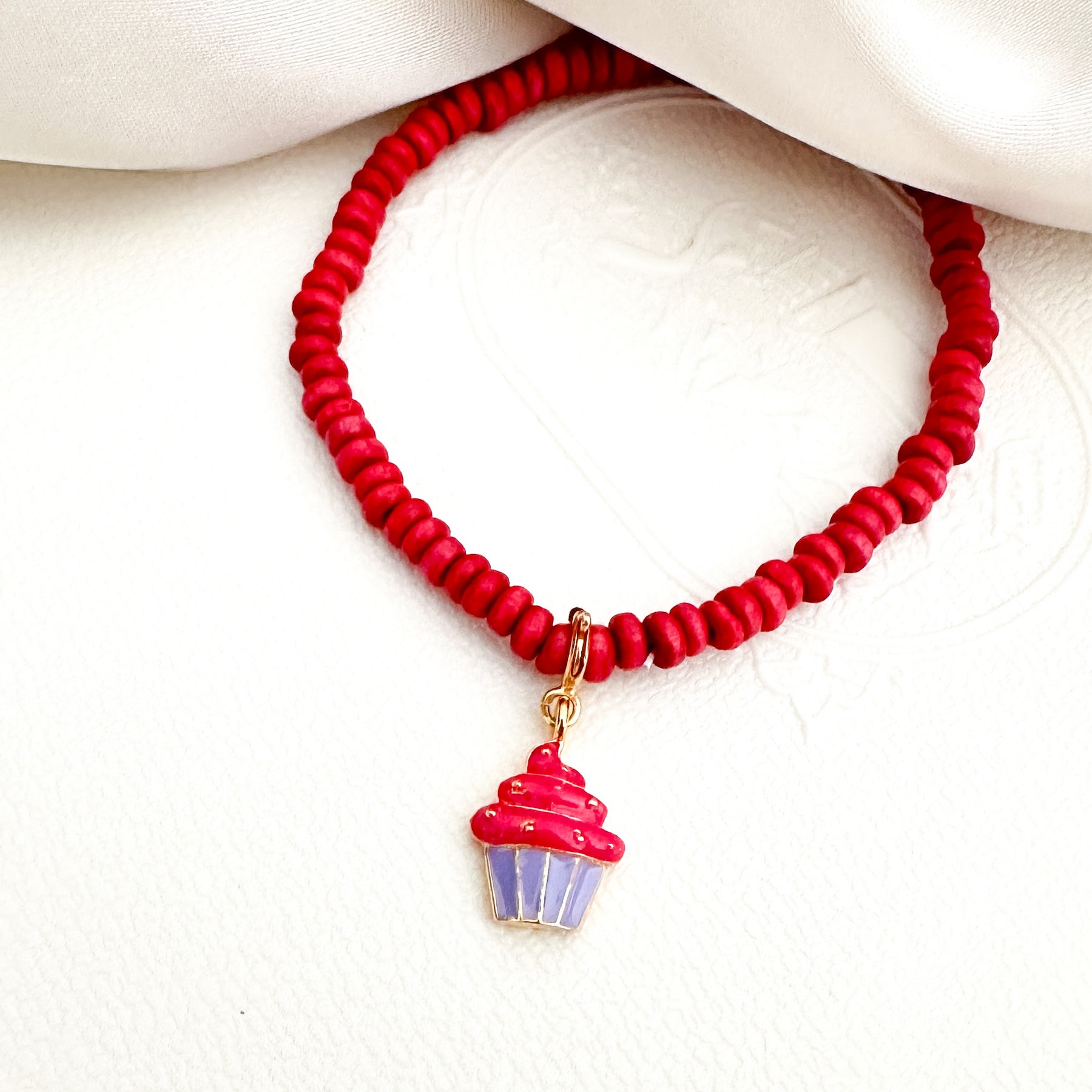 Cupcake detachable Charm