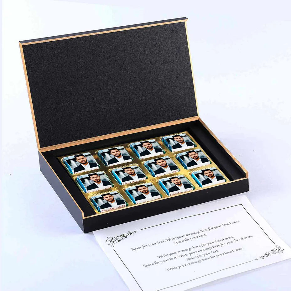 Customised Chocolate gift for Employee Birthday