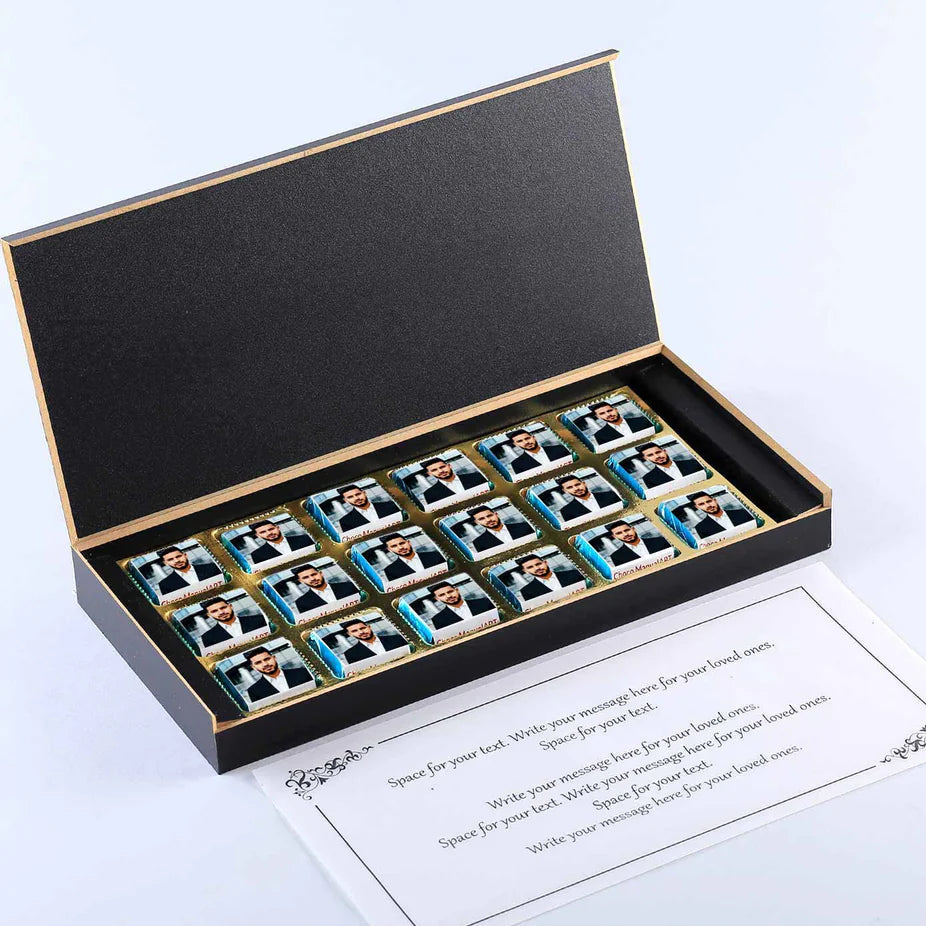Customised Chocolate gift for Employee Birthday