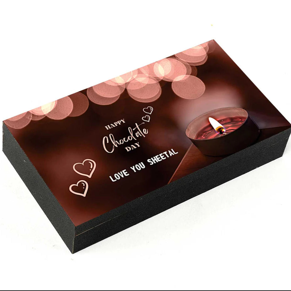 Chocolate Day Personalised Chocolate gift