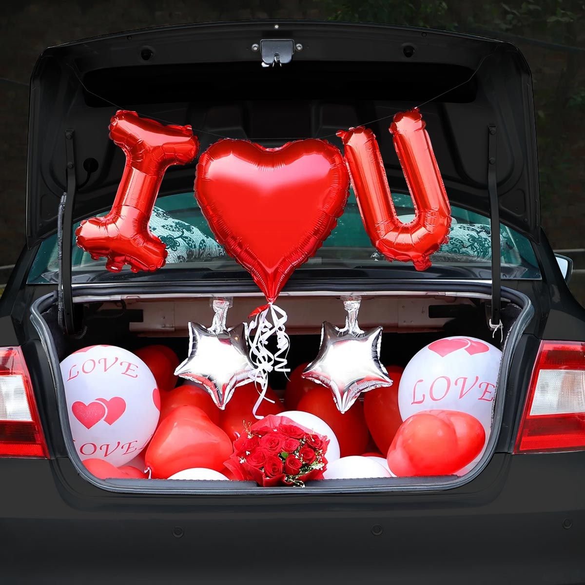 Car Deck I Love You Decor-1