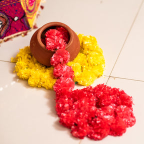 Colourful Diwali Decor Setup