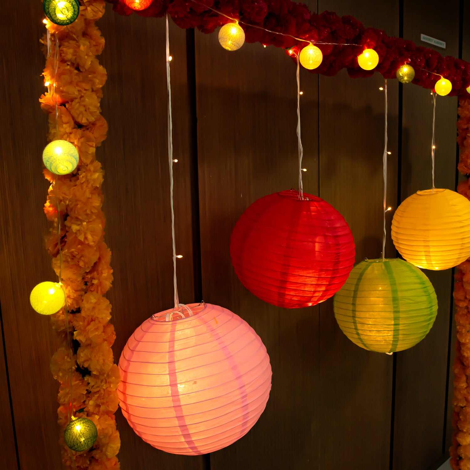 Diwali Celebrations Backdrop Stand Setup-2