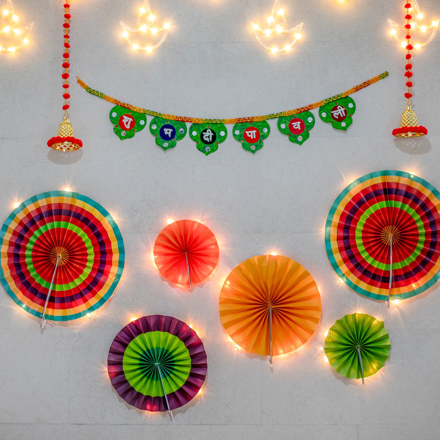 Diwali Celebrations Decor Setup