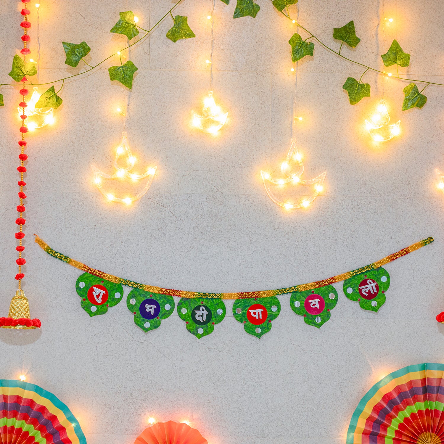 Diwali Celebrations Decor Setup