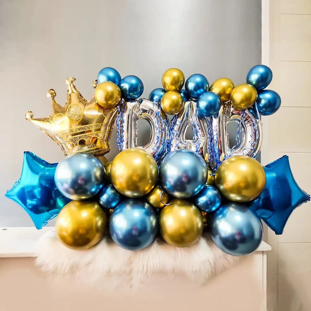Balloon Wall Decoration Gift For Dad 1