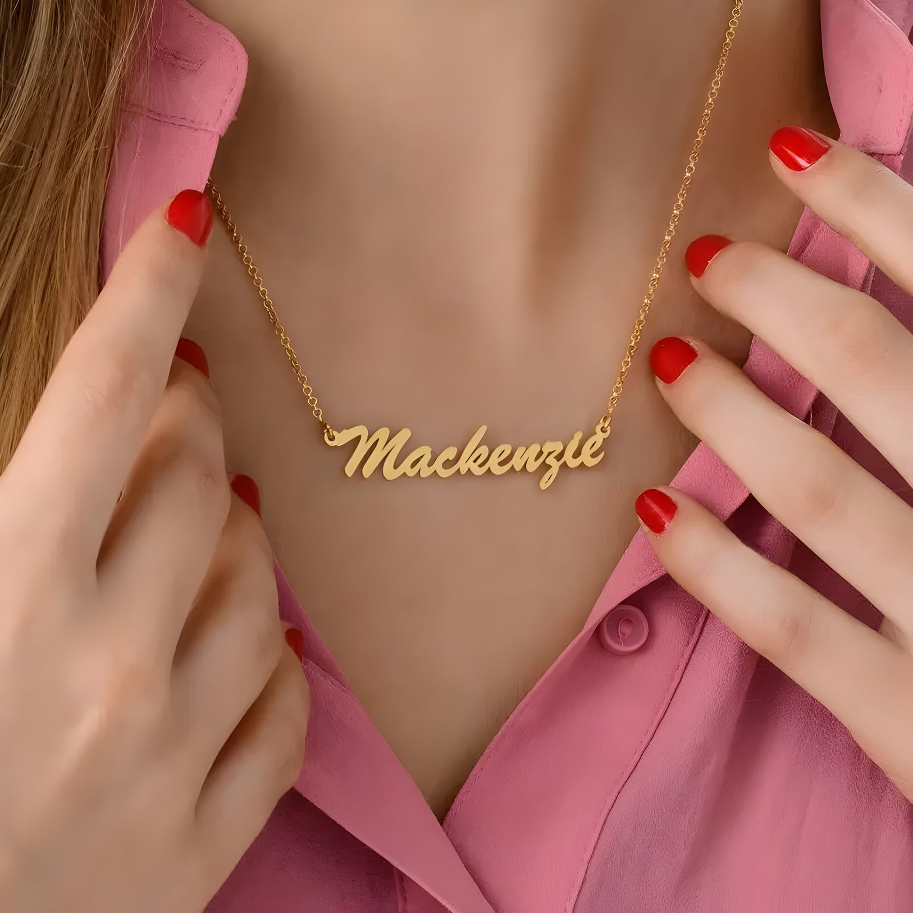 Personalised Basic Name Pendant