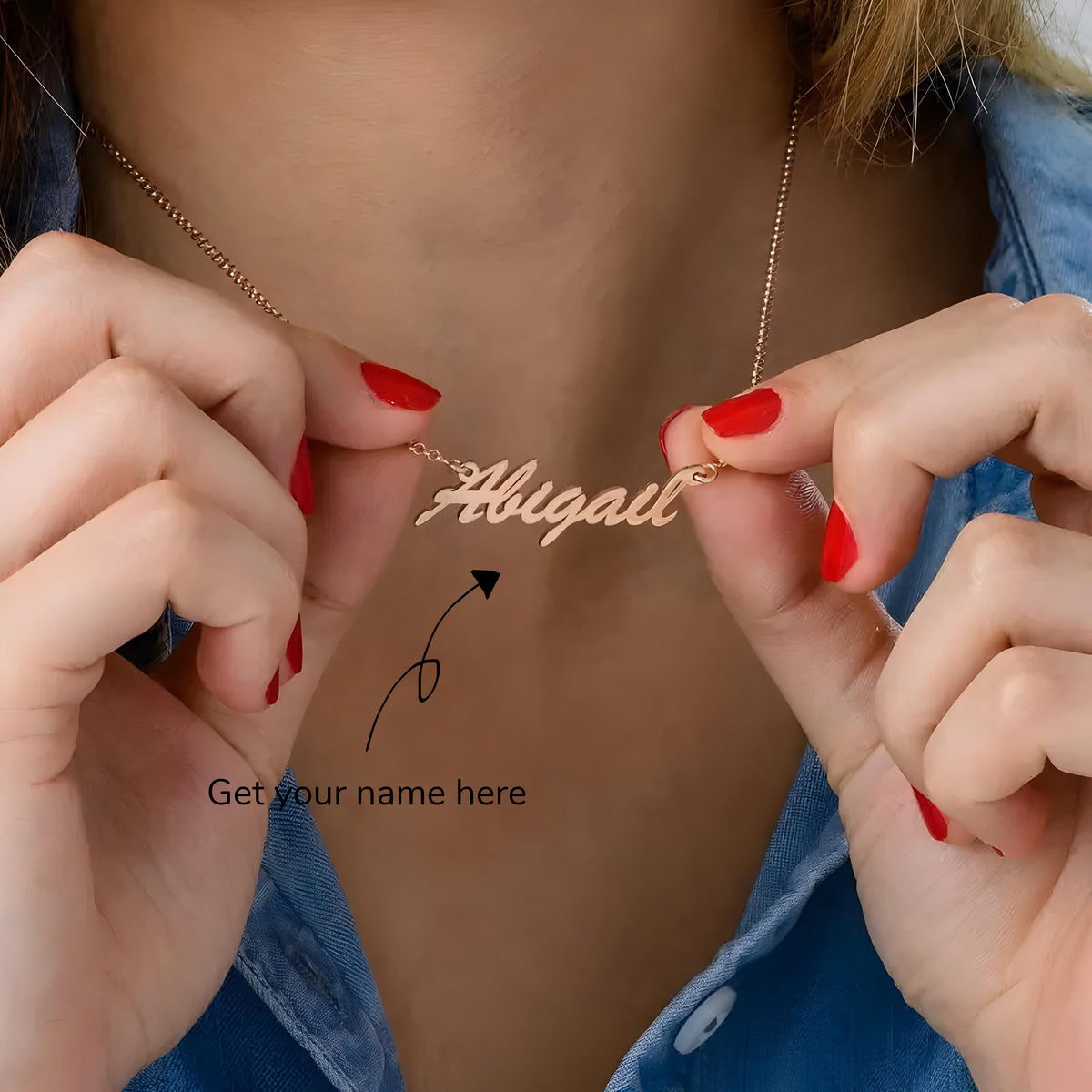 Personalised Basic Name Pendant