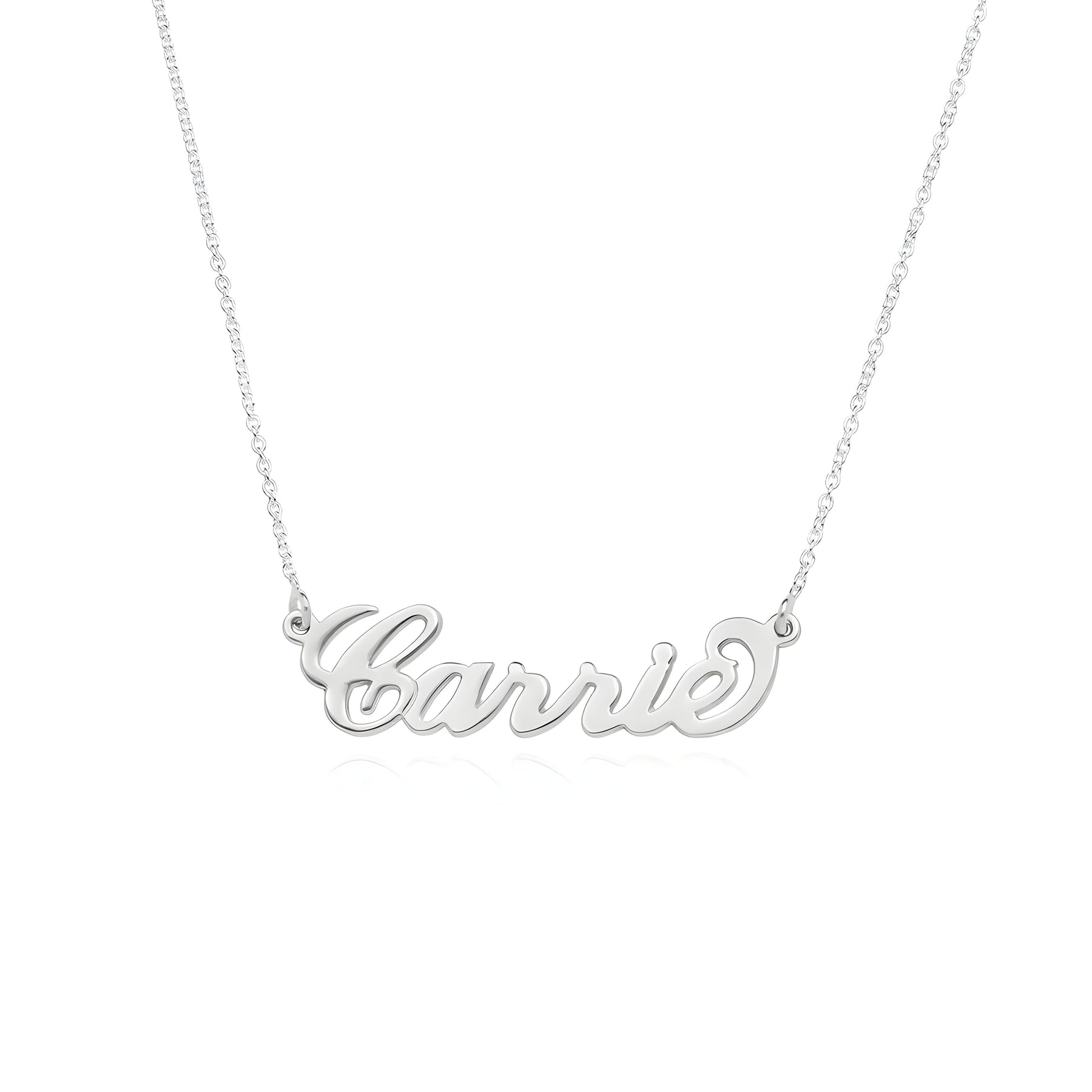 Personalised Carrie Name Pendant