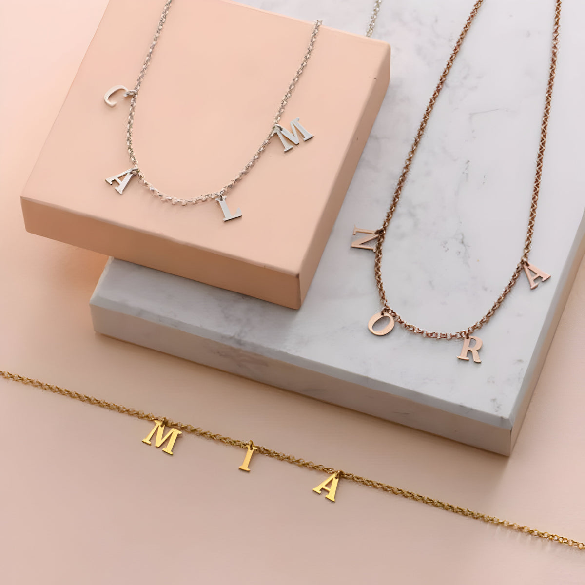 Personalised Choker Name Pendant