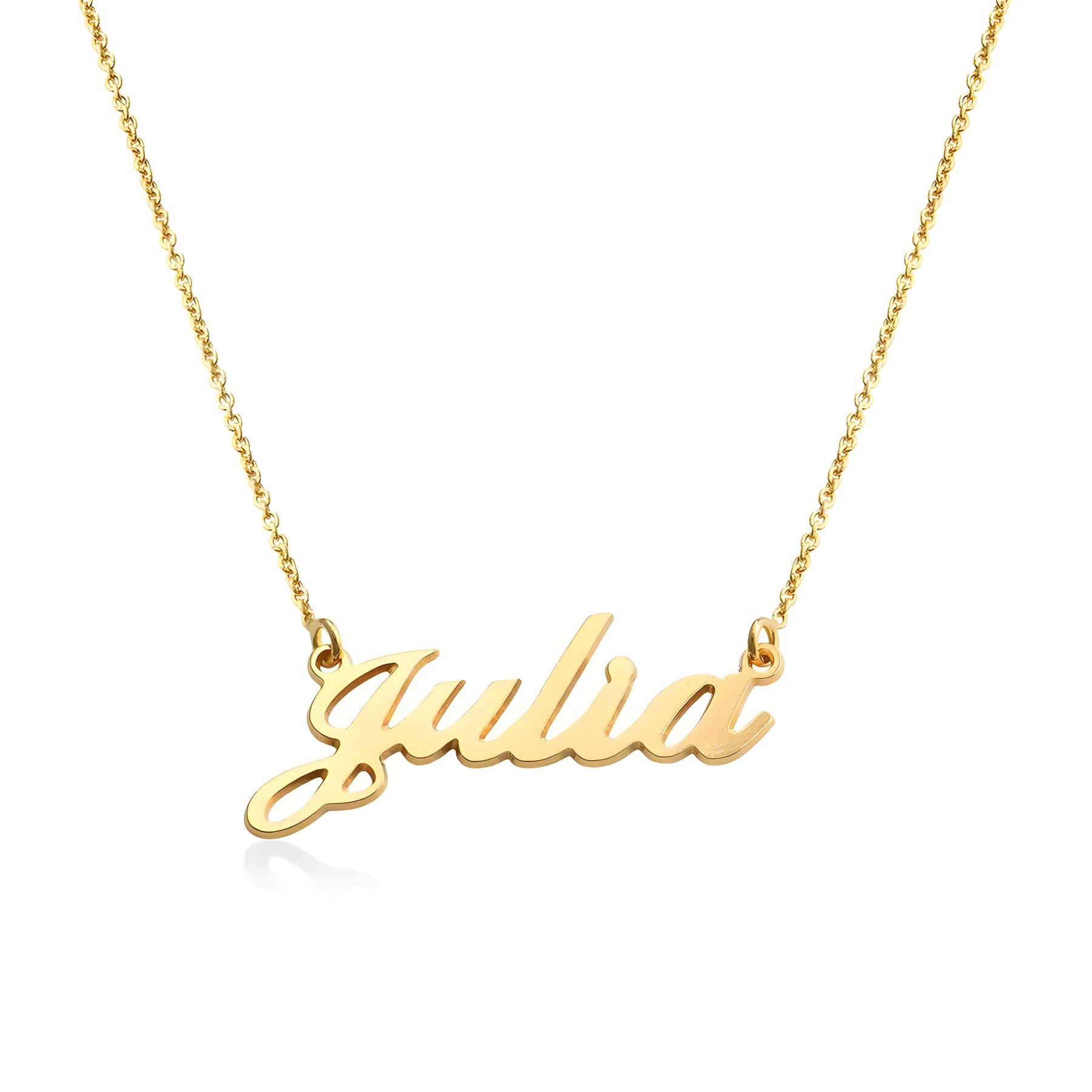 Personalised Classic Cocktail Name Pendant