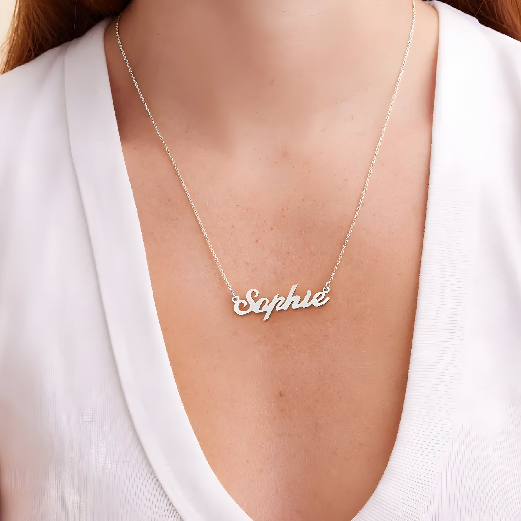 Personalised Classic Cocktail Name Pendant