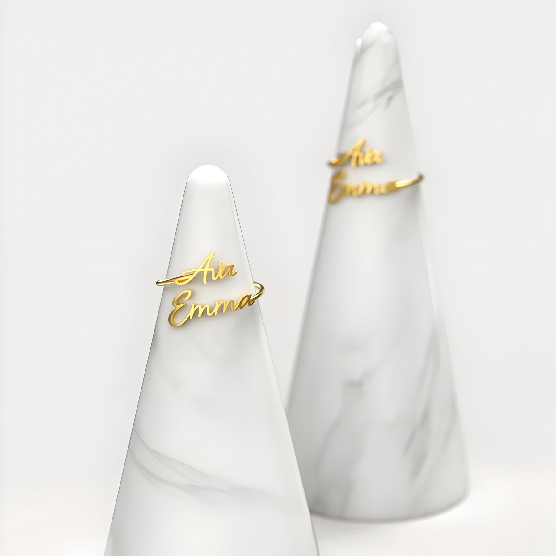 Personalised Couple Name Ring