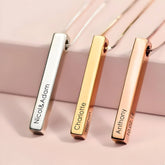 Personalised Engraved Cuboid Memory Bar Keychain