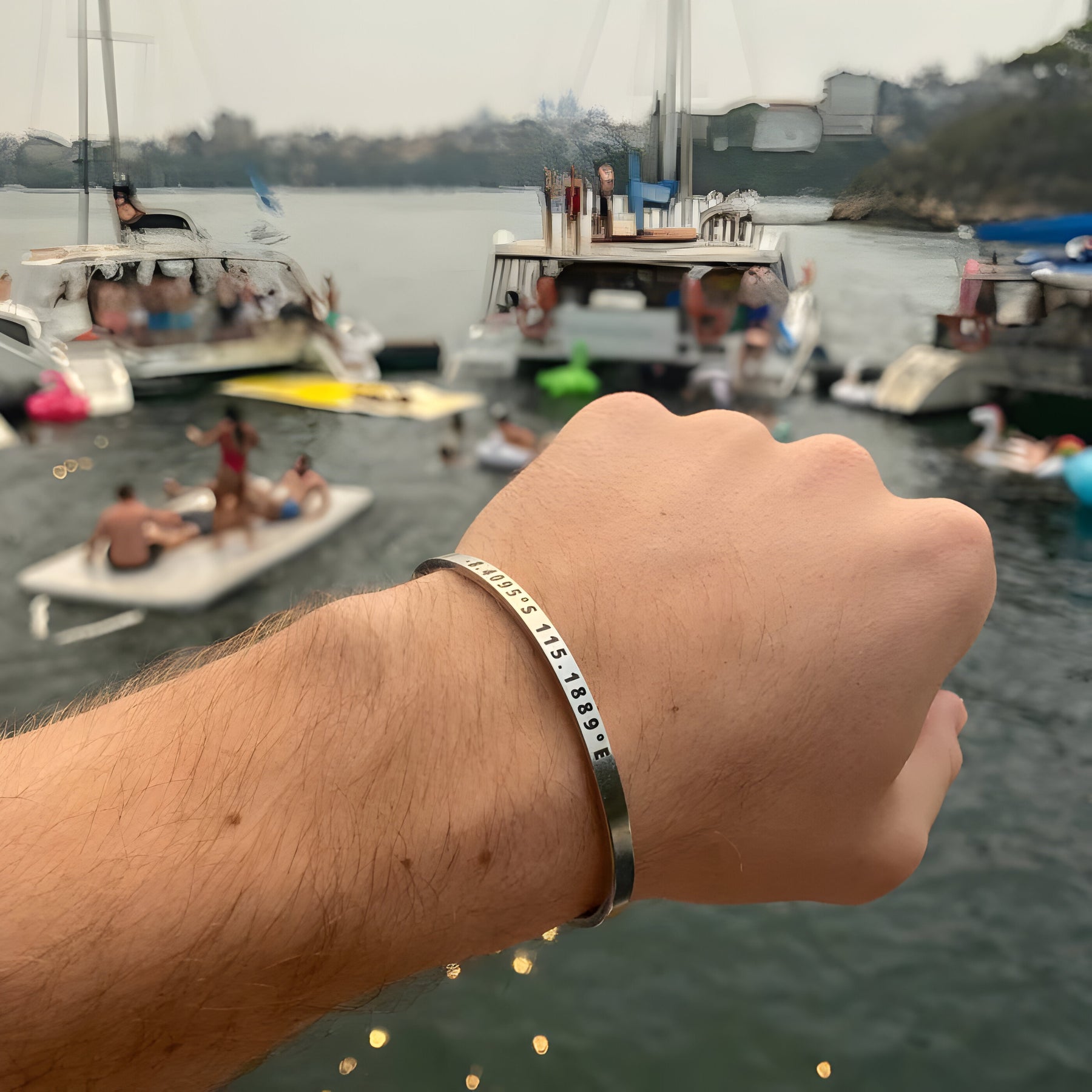 Personalised Engraved Cuff Bracelet