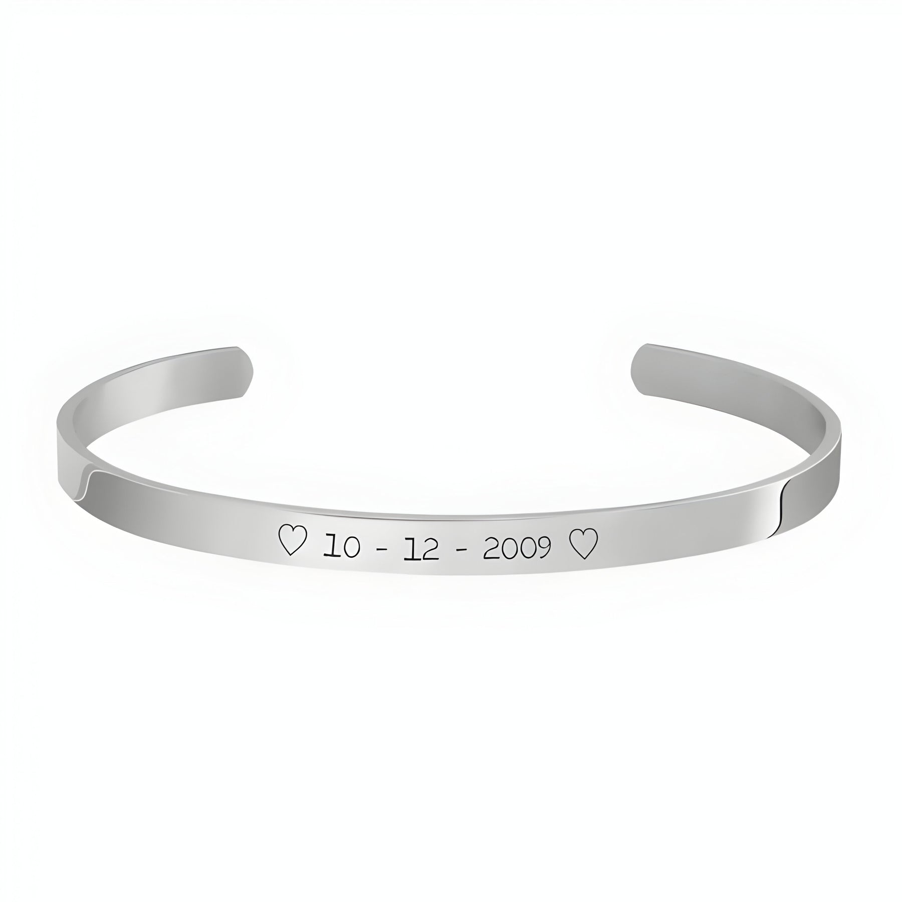 Personalised Engraved Cuff Bracelet