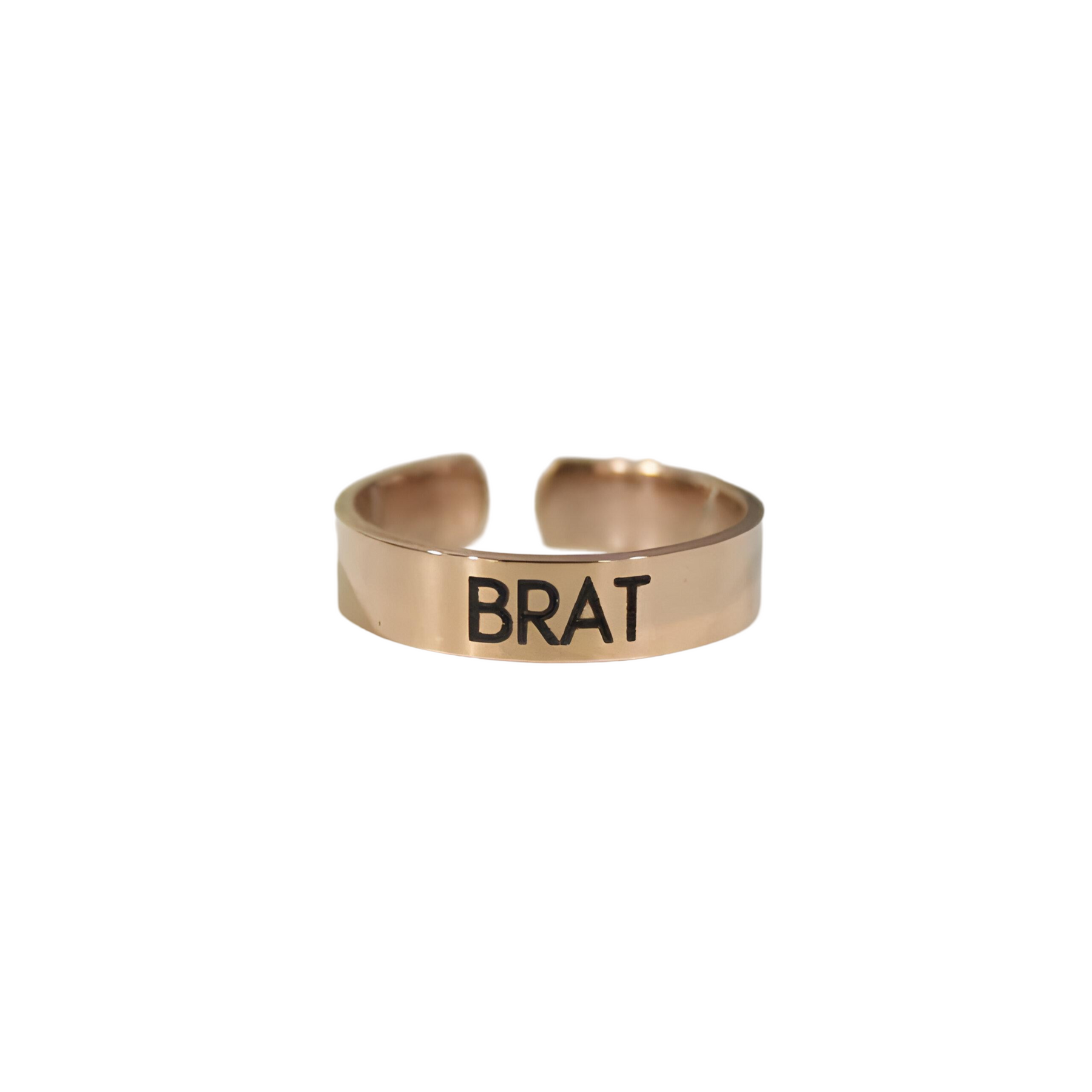 Personalised Engraved Cut Ring