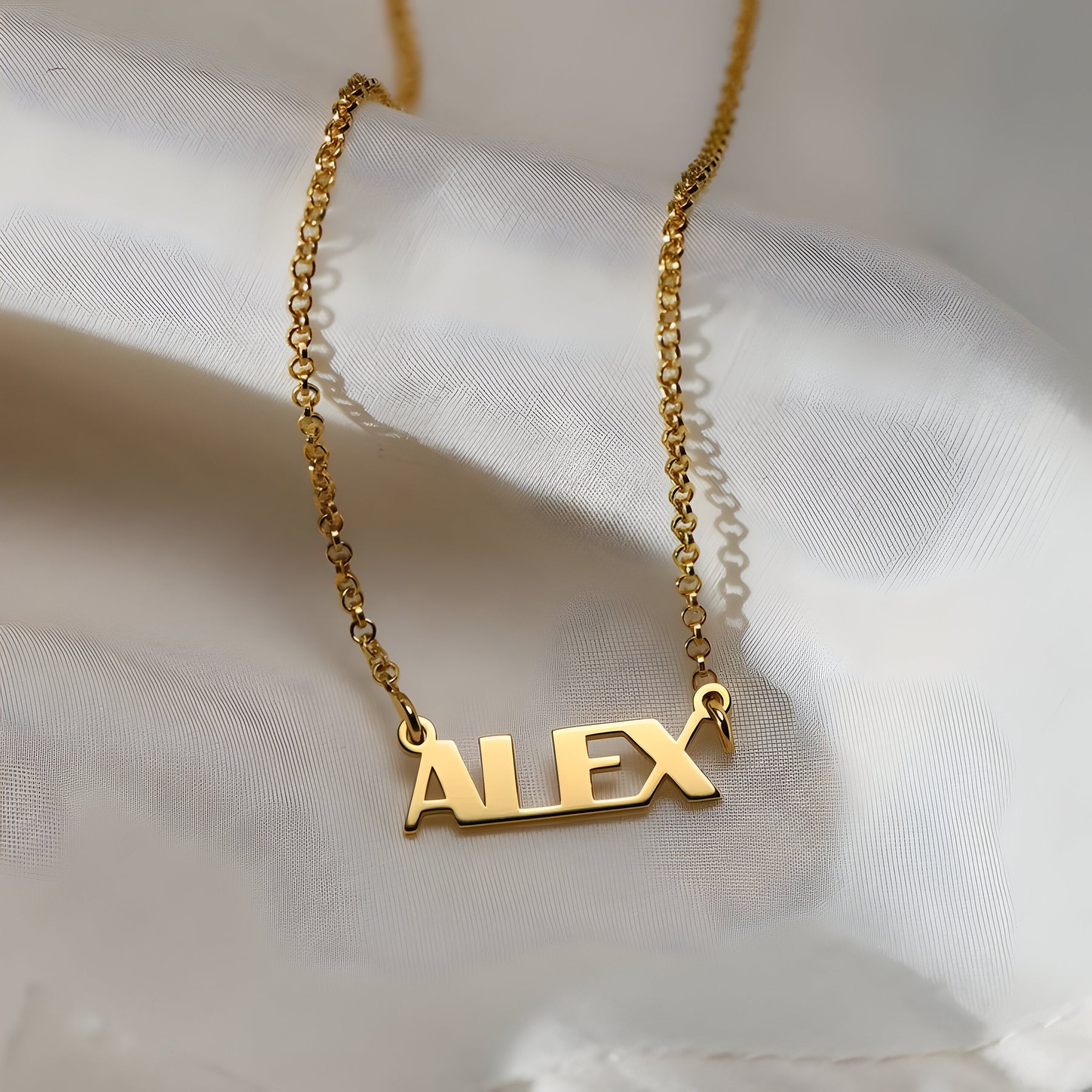 Personalised Gatsby Name pendant