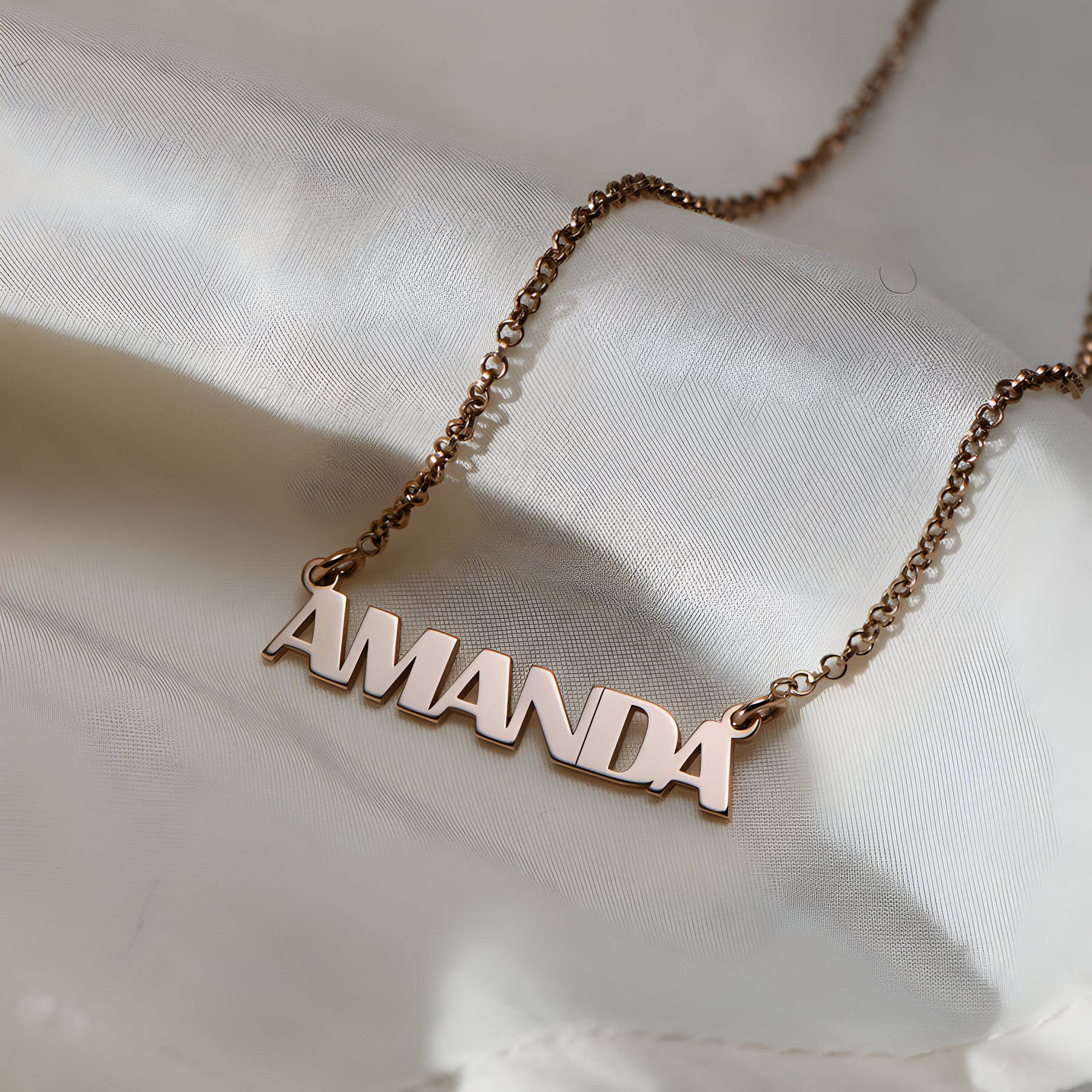 Personalised Gatsby Name pendant