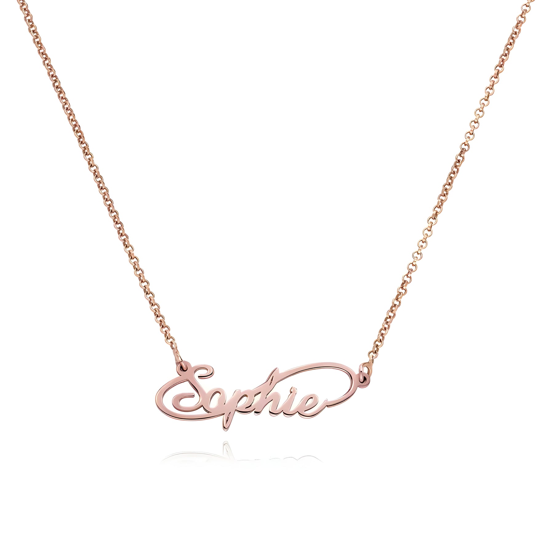 Personalised Infinity Name Pendant