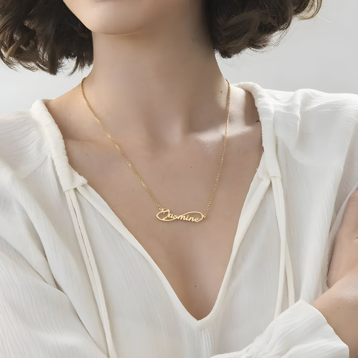 Personalised Infinity Name Pendant