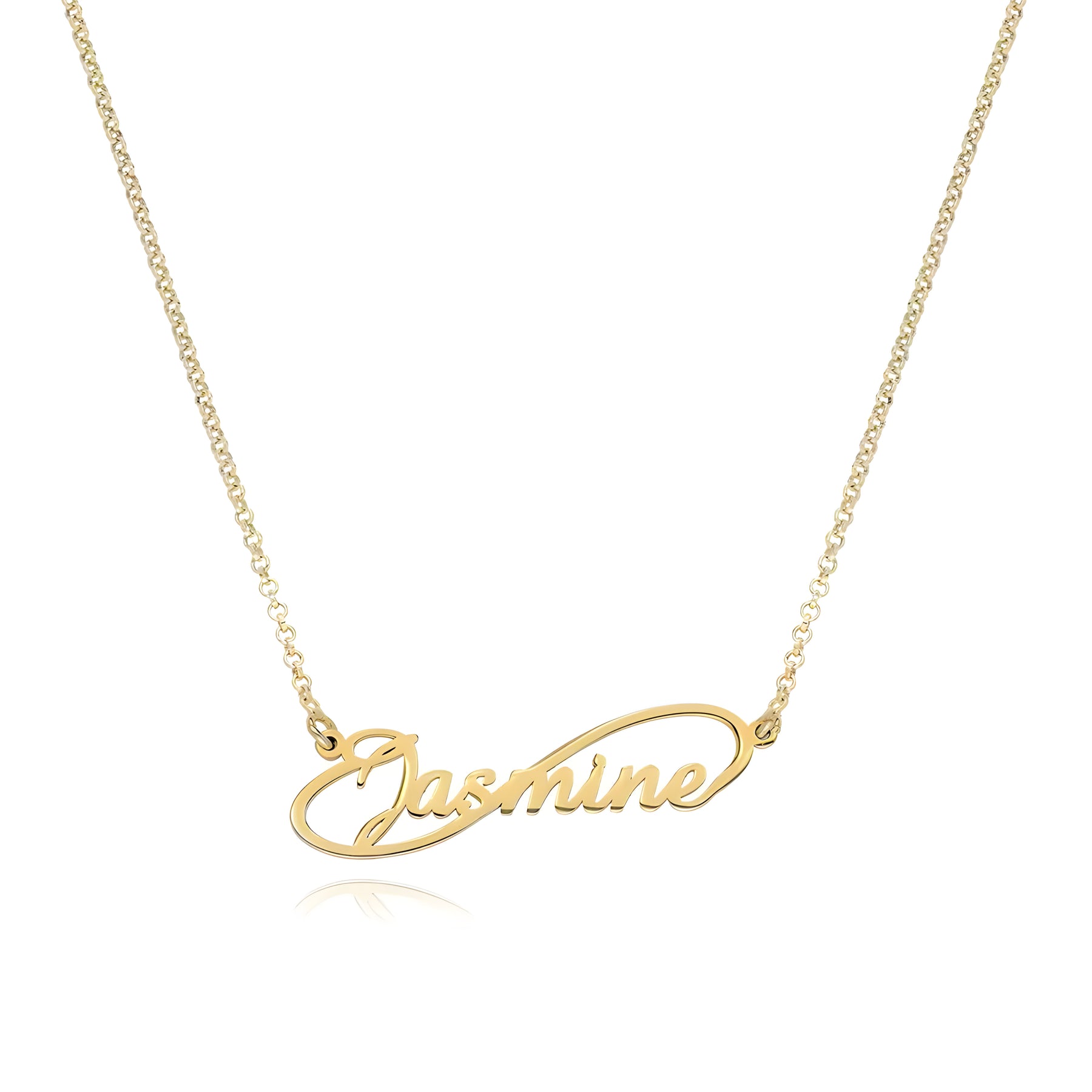 Personalised Infinity Name Pendant