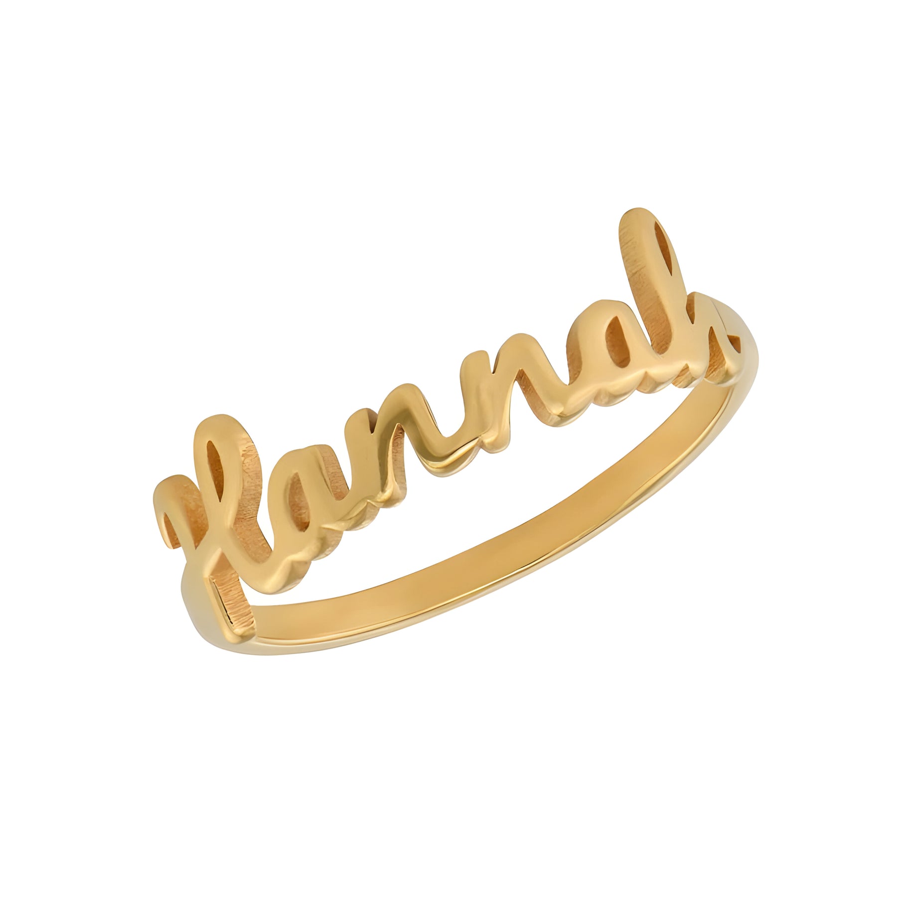 Personalised Name Ring
