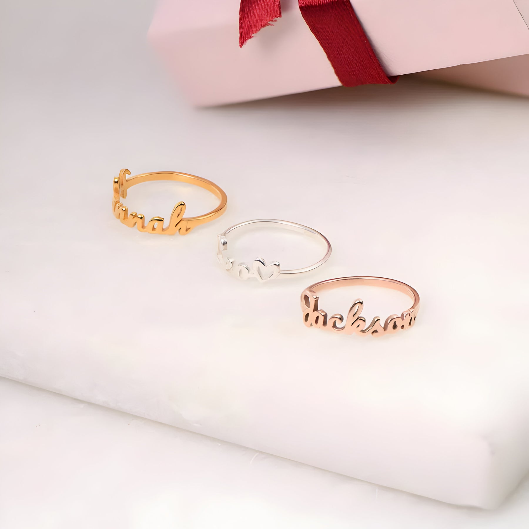 Personalised Name Ring