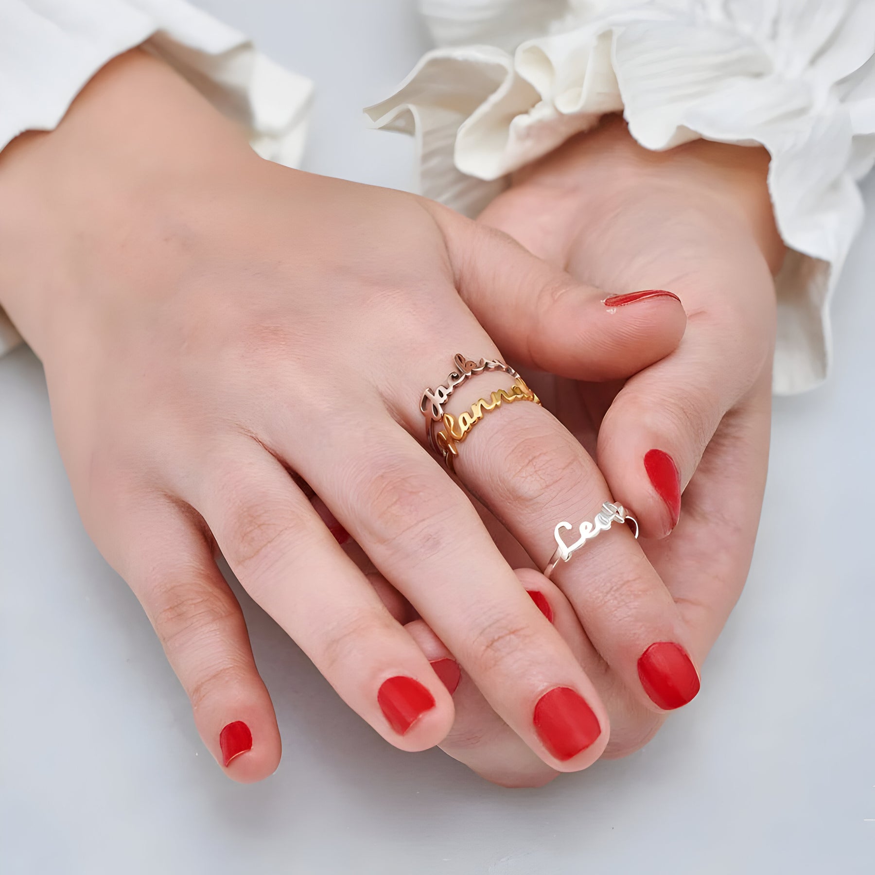 Personalised Name Ring