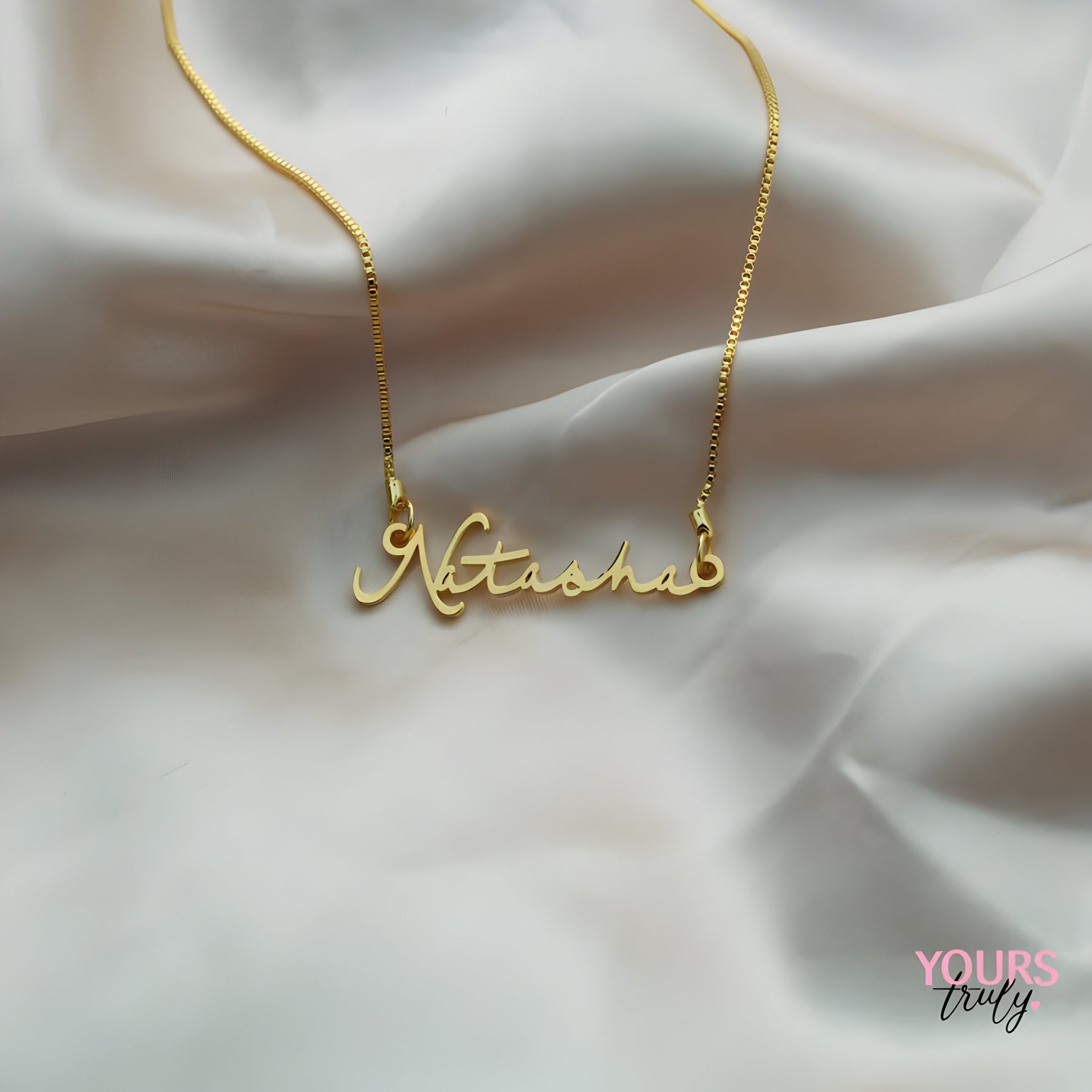 Personalised Signature Name Pendant