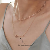 Personalised Signature Name Pendant