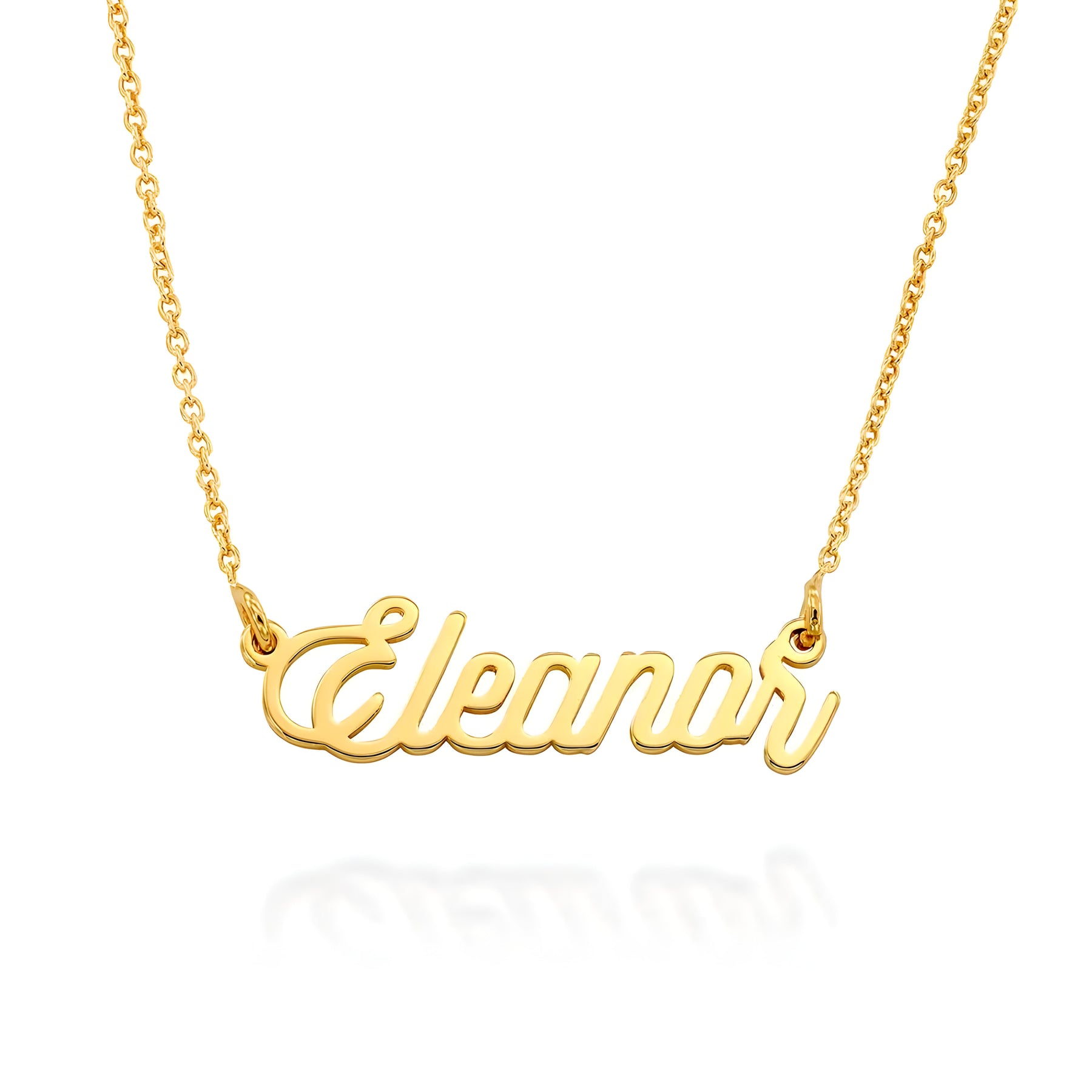 Personalised Twirl Script Name Pendant
