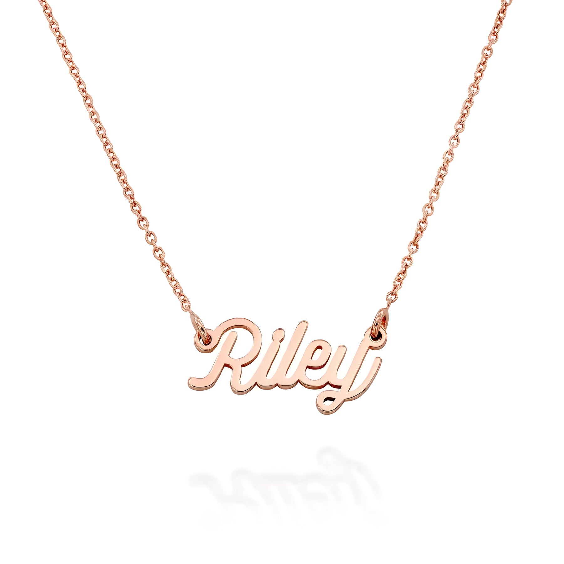 Personalised Twirl Script Name Pendant