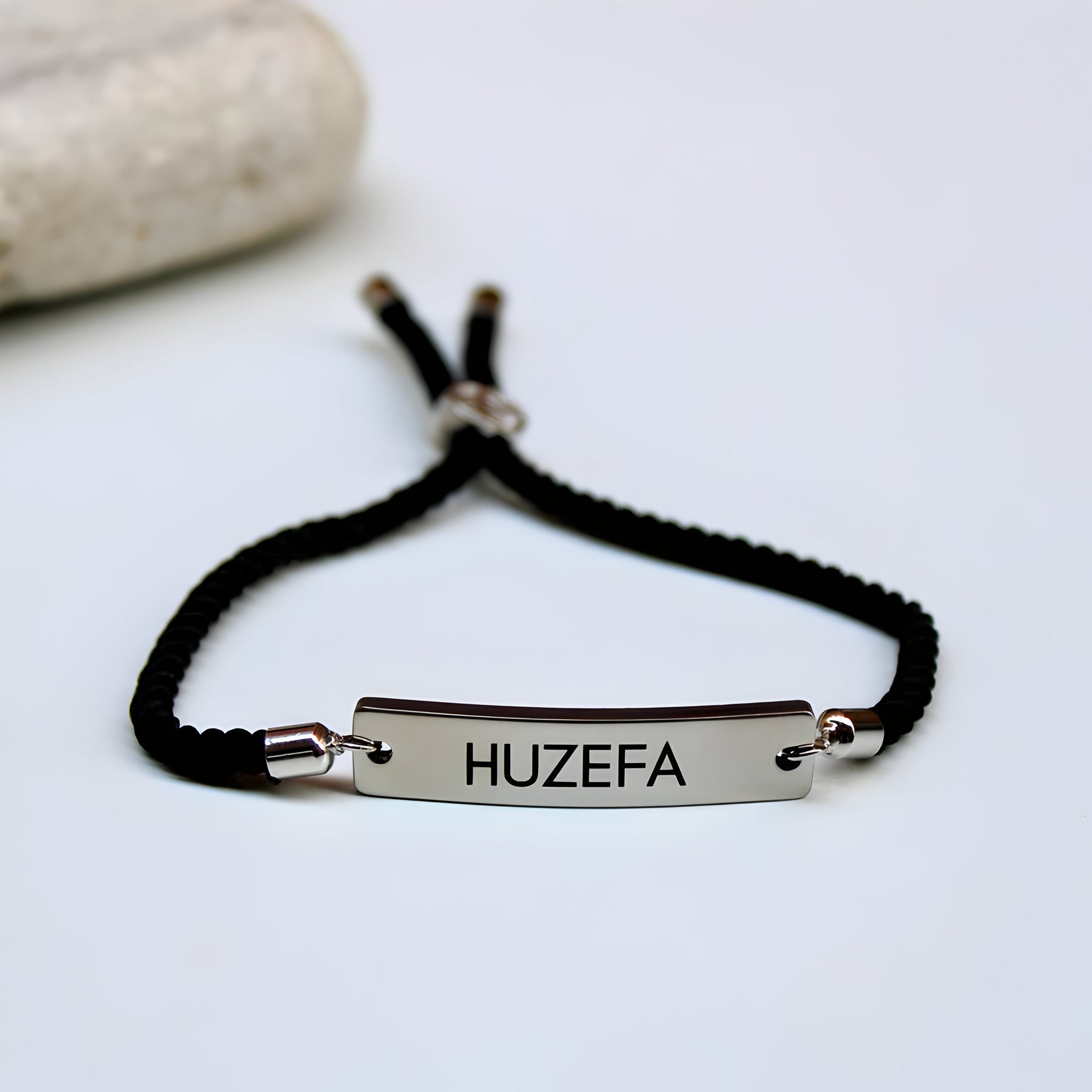 Personalised Yours Truly Metal Engraved Commando Wristband