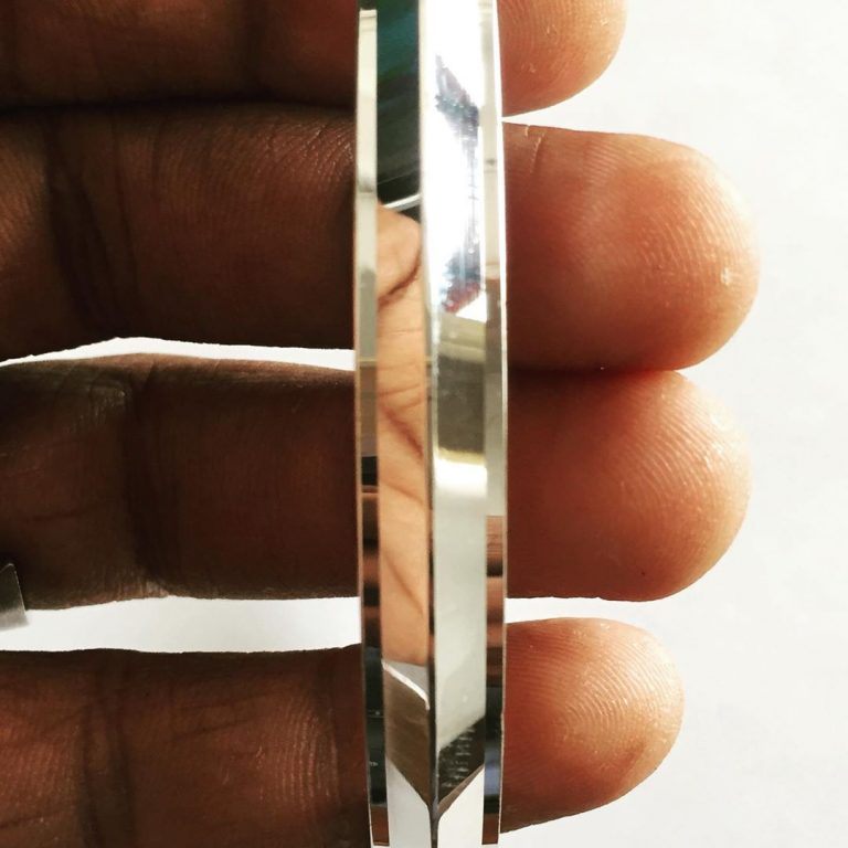 Hakuna Matata Mens Silver Kada  Bangle/Kada