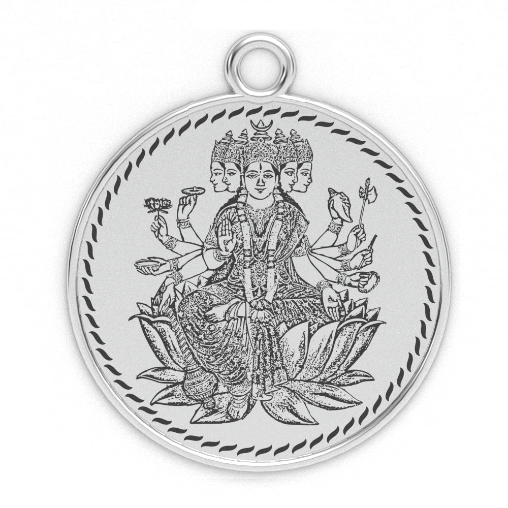 Divine Armor Religious Silver Pendant