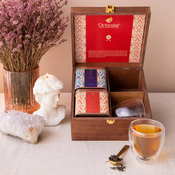 Heritage of India Tea Collection - Couples Delight (Premium Wellness Green Tea Range)-2