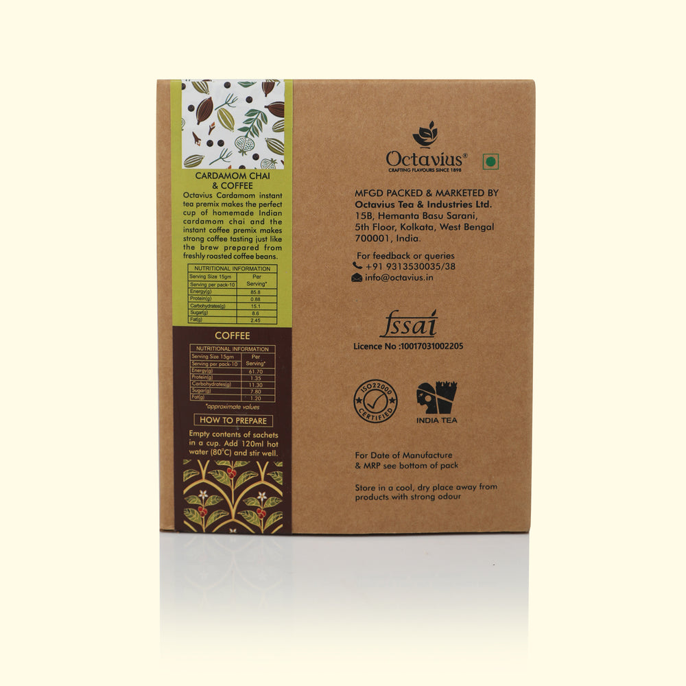Octavius Tea & Premix Collection - Pick Your Brew - 13 Variants