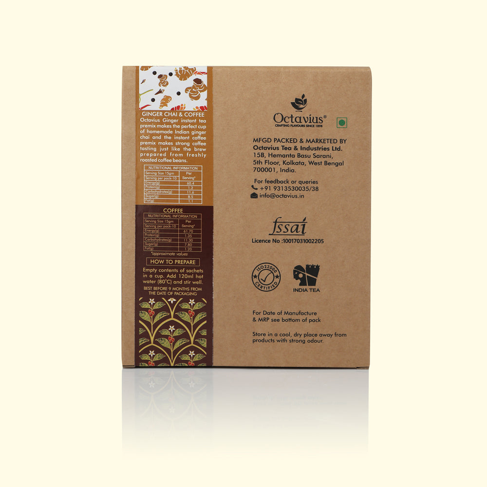 Octavius Tea & Premix Collection - Pick Your Brew - 13 Variants