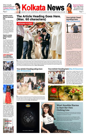 Personalised Newspaper Front Page Wedding Scoop