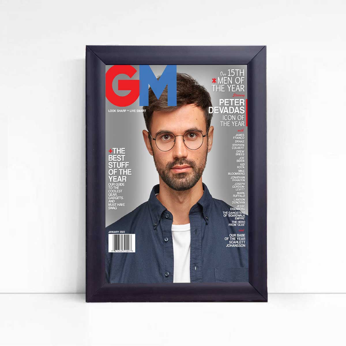 Personalised GM Magazine Cover