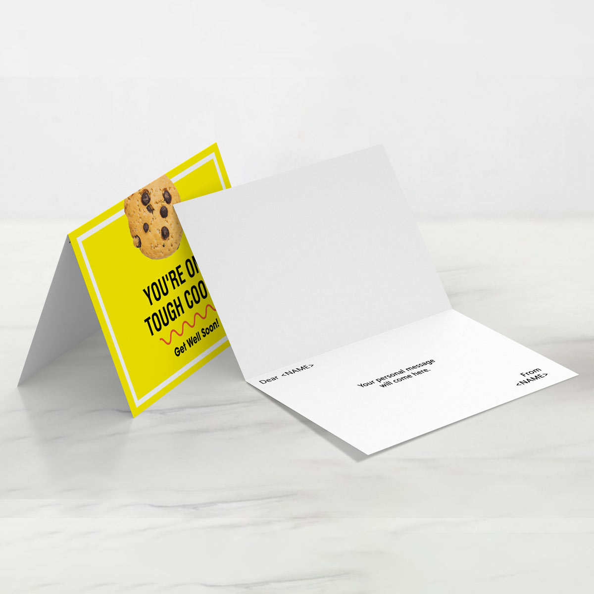 Personalized You are one Tough Cookie Card-2