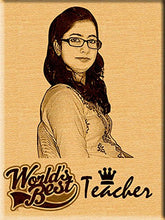 Teacher’s Day Personalized Engraved Photo Plaque Gift For Best Teacher